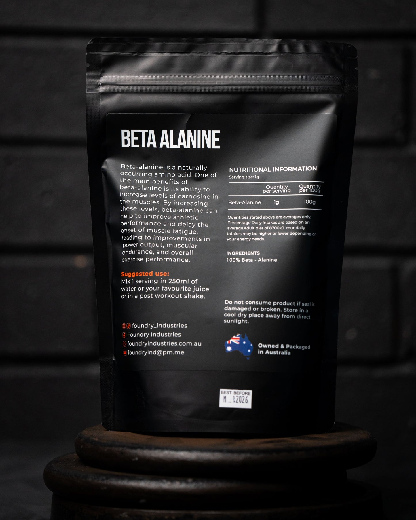 Foundry Beta-Alanine