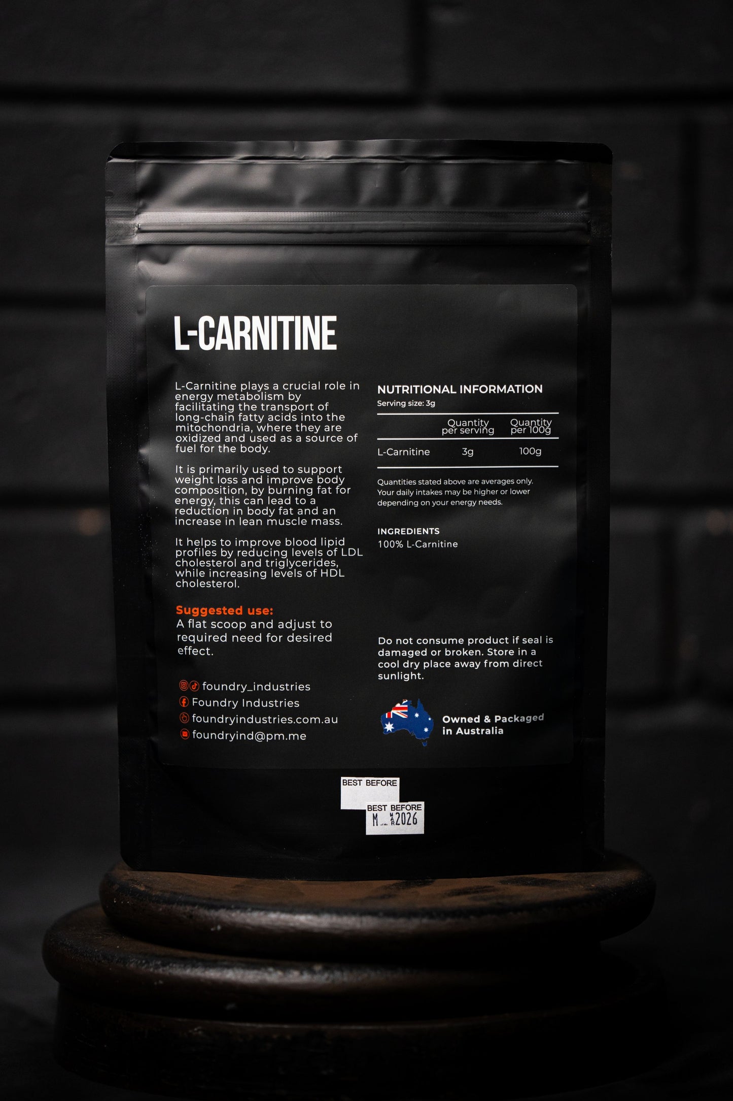Foundry L-Carnitine