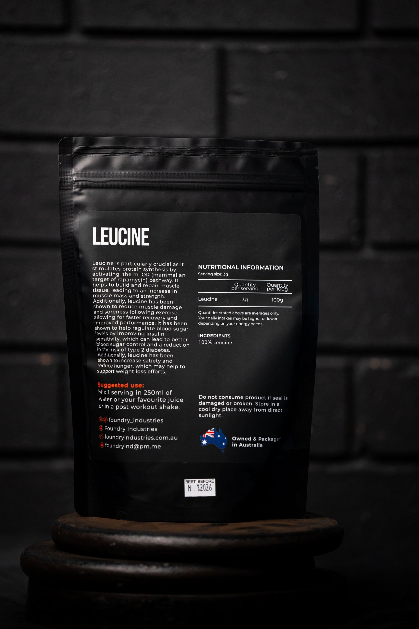 Foundry Leucine