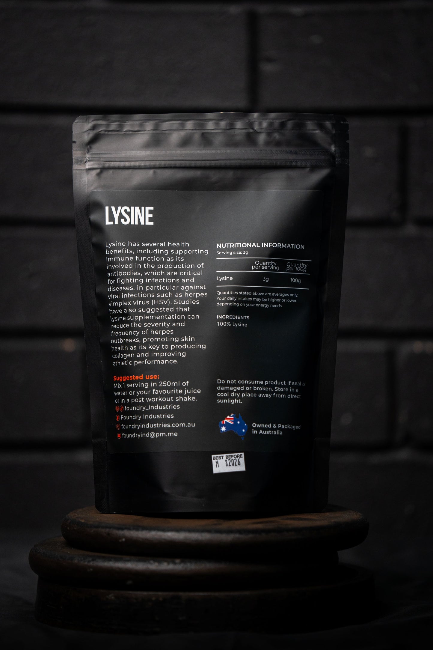 Foundry Lysine