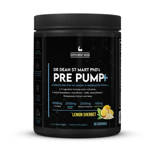 Supplement Needs PRE Pump+ - (30 Servings)