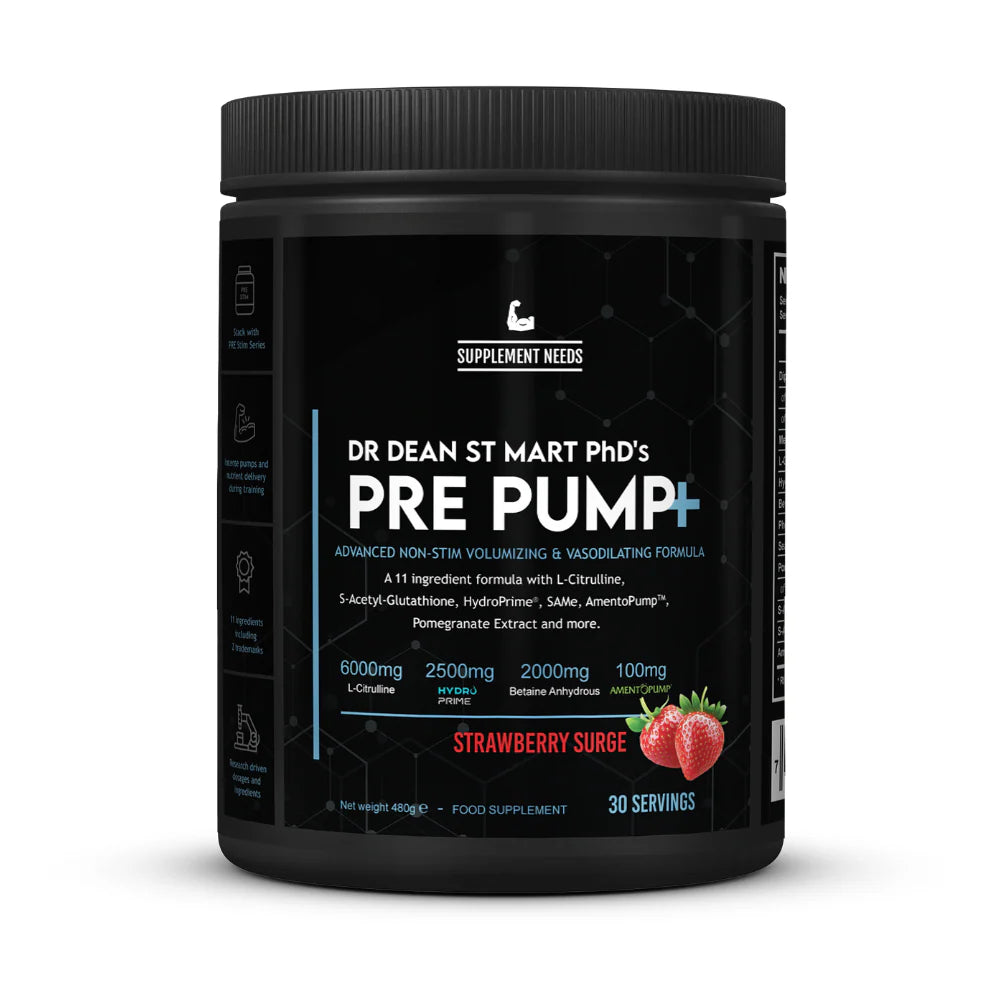 Supplement Needs PRE Pump+ - (30 Servings)
